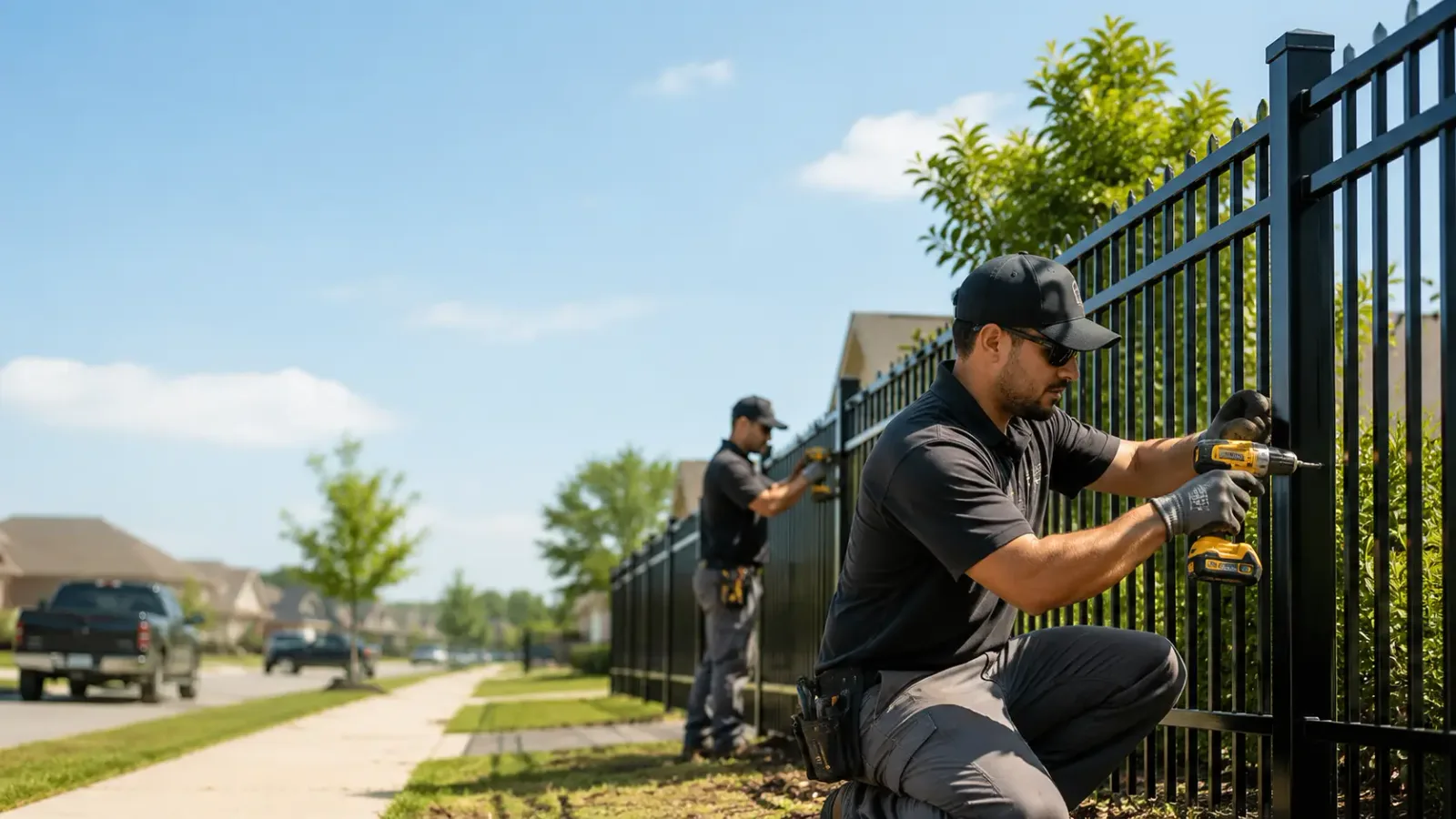 Metal Fence Installation in Raymond, NE